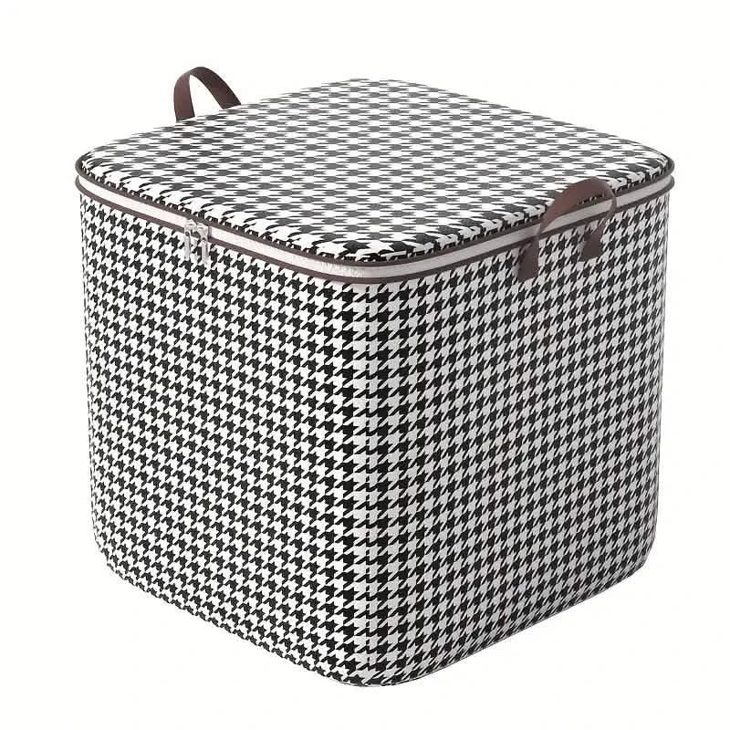 2-Pack Foldable Quilt & Blanket Storage Bags