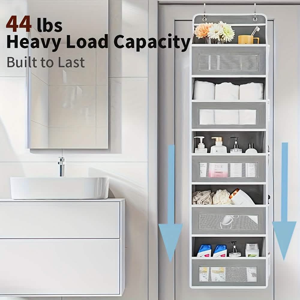 5-Tier Over-the-Door Organizer – Space-Saving Storage