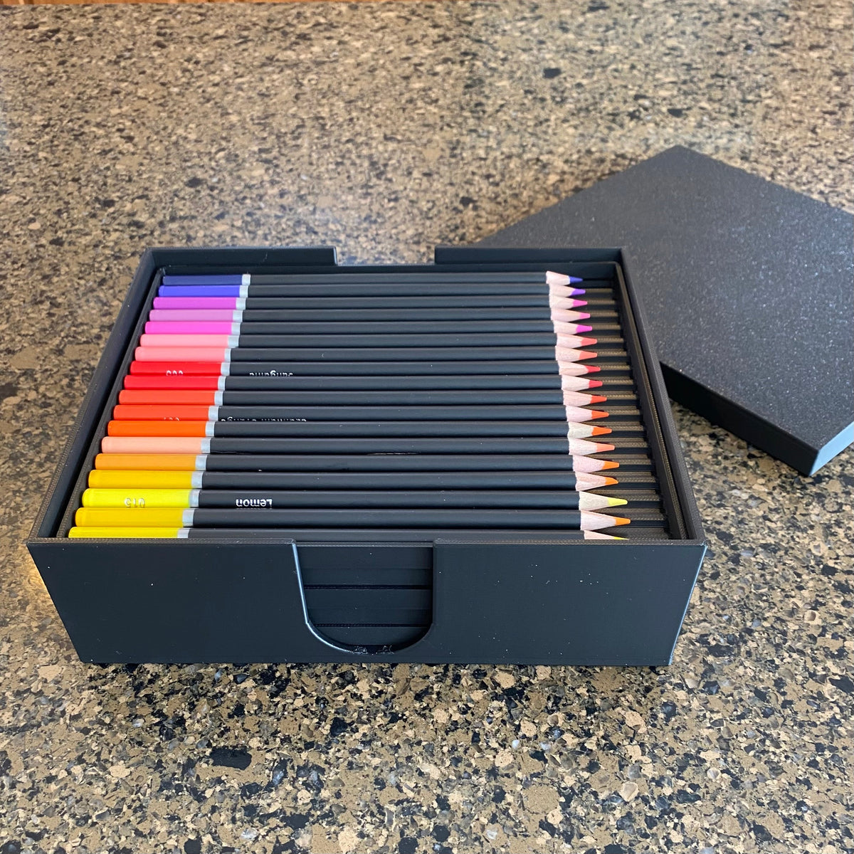 Tiered Colored Pencil Organizer – 3, 5, 7 or 9 Trays