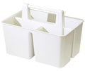 3-Compartment Portable Shower Caddy – Quick-Drain Organizer