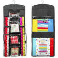 Hanging Gift Wrap Organizer with 10 Storage Compartments